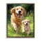 Stupell Industries Father & Son Labrador Floating Frame, design by Momart